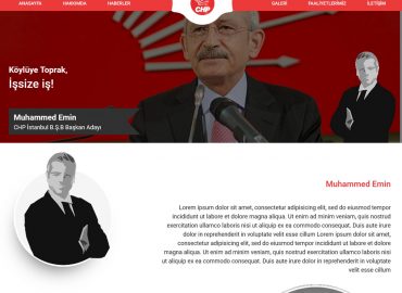 chp aday tanıtım scripti