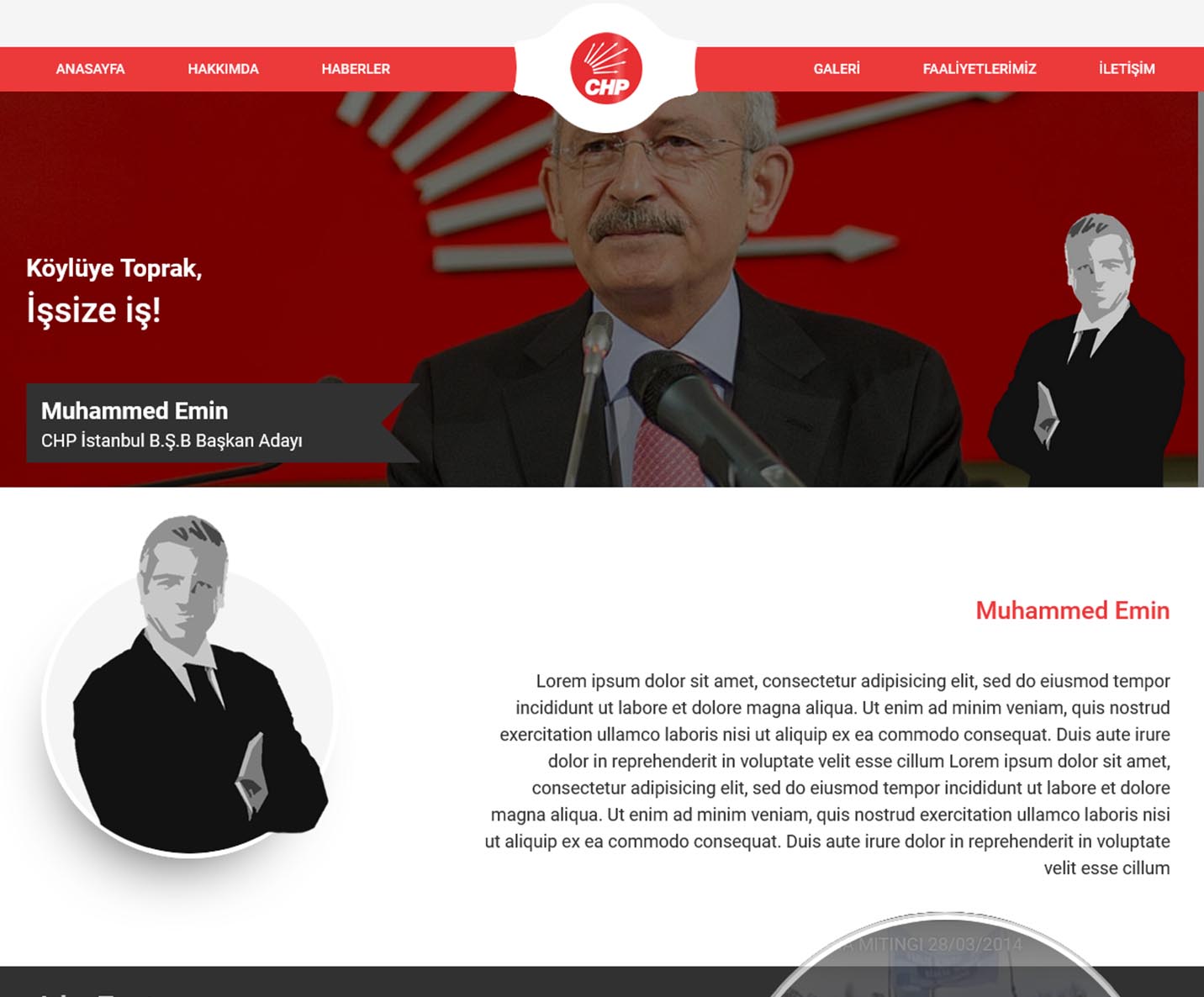chp aday tanıtım scripti