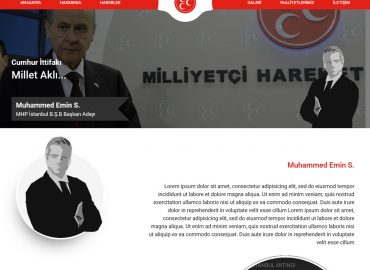 Mhp aday tanıtım scripti