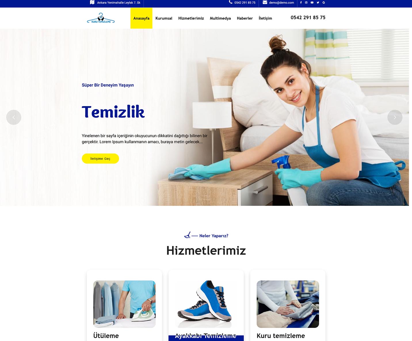 Temizlik Şirketi Scripti