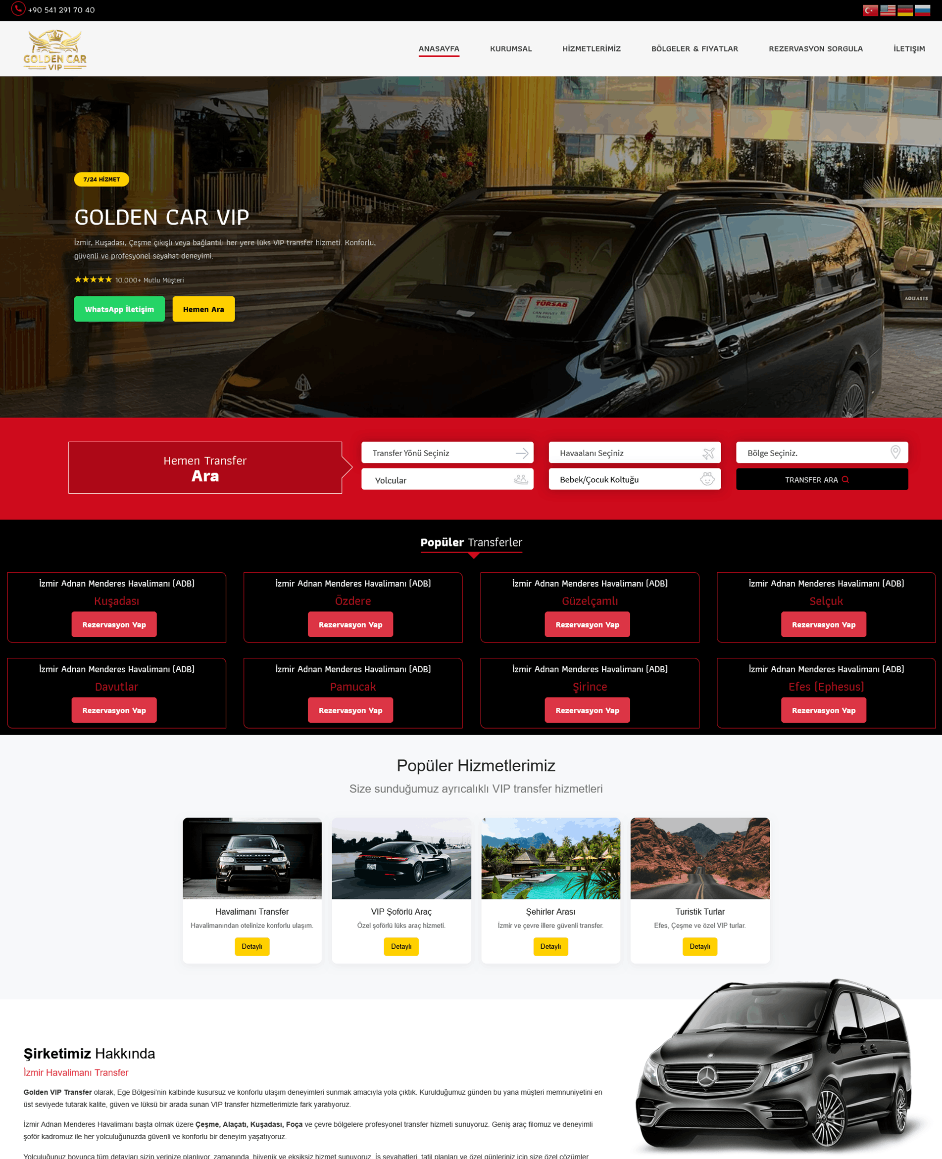 havaimanı vip transfer scripti