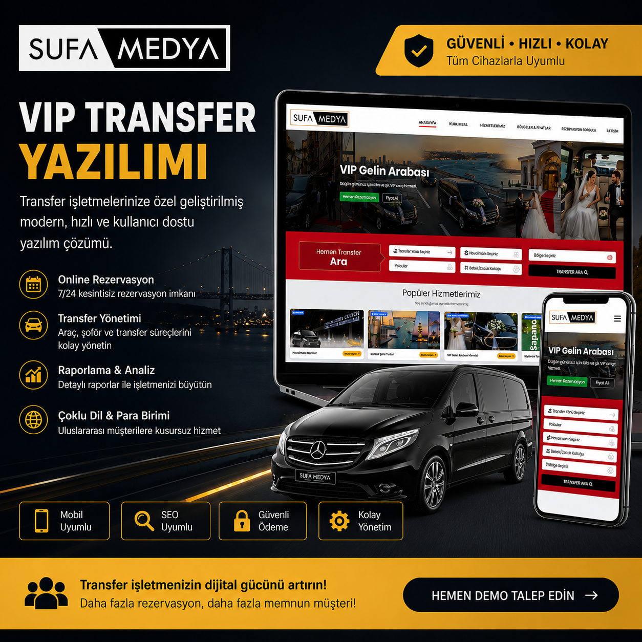 vip Transfer yazılımı