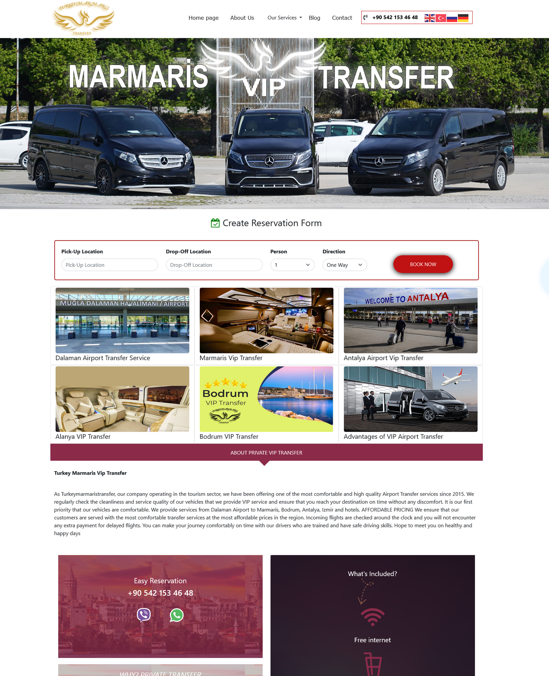 Havalimanı Vip Transfer Sistemi